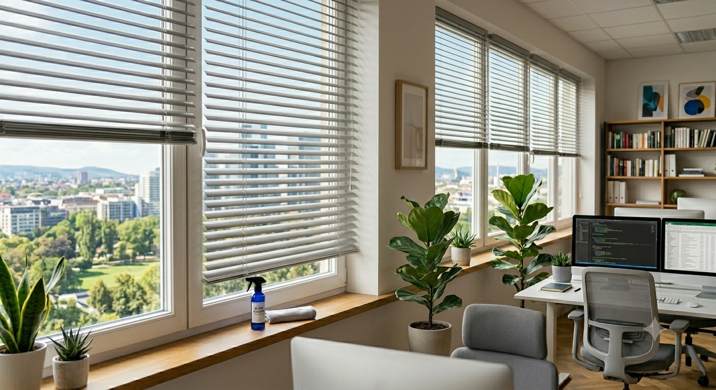 Metal Venetian Blinds for Modern Office Spaces